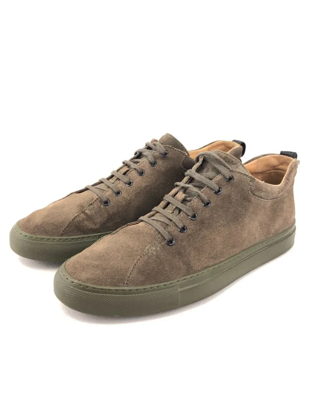 CQP Tarmac Brown Suede Ankle Sneakers EUR 44